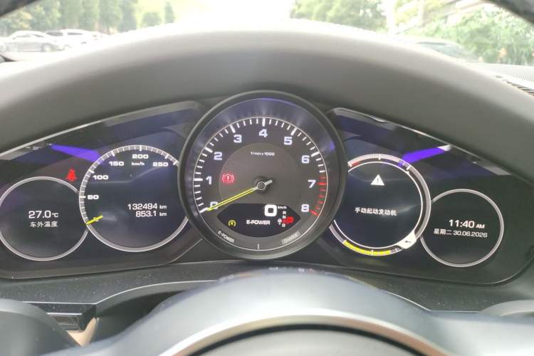 Used Porsche Cayenne E-Hybrid 2019 Cayenne E-Hybrid 2.0T Instrument Cluster