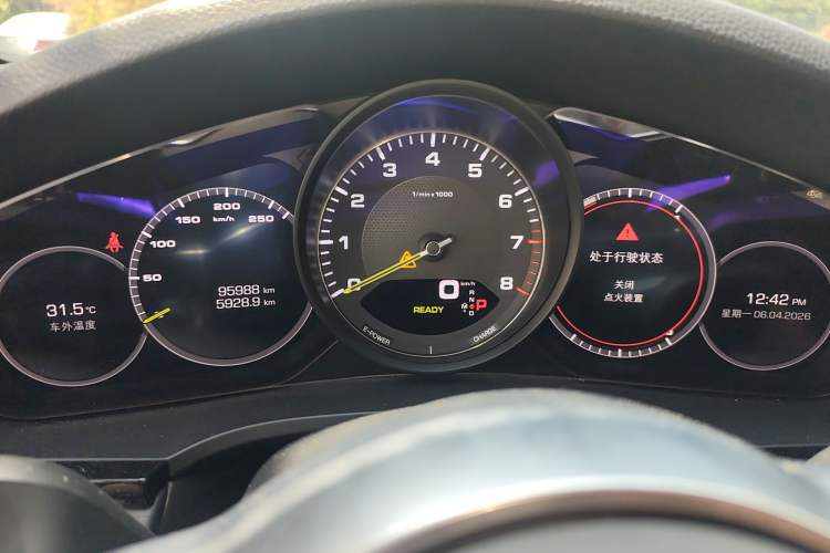 Used Porsche Cayenne E-Hybrid 2019 Cayenne E-Hybrid 2.0T Instrument Cluster