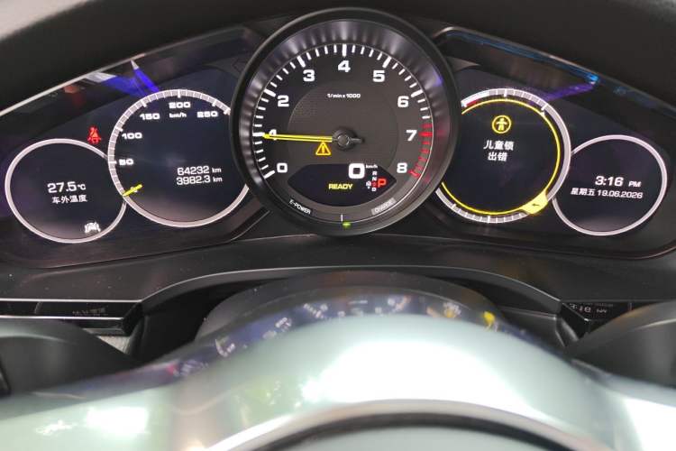 Used Porsche Cayenne E-Hybrid 2019 Cayenne E-Hybrid 2.0T Instrument Cluster