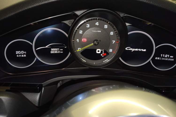 Used Porsche Cayenne E-Hybrid 2019 Cayenne E-Hybrid 2.0T Instrument Cluster