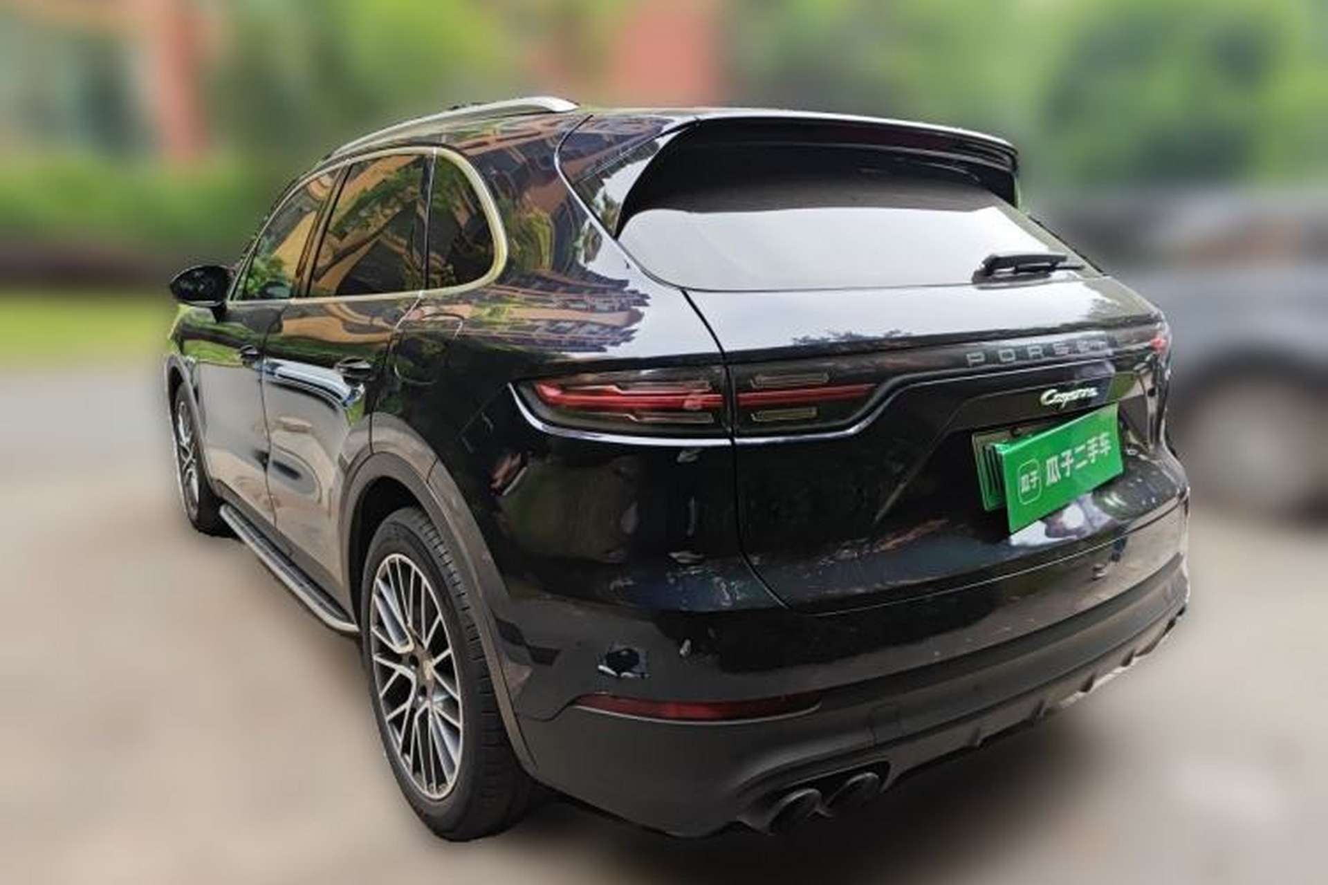 Used Porsche Cayenne E-Hybrid 2019 Cayenne E-Hybrid 2.0T Rear Left 45 Deg