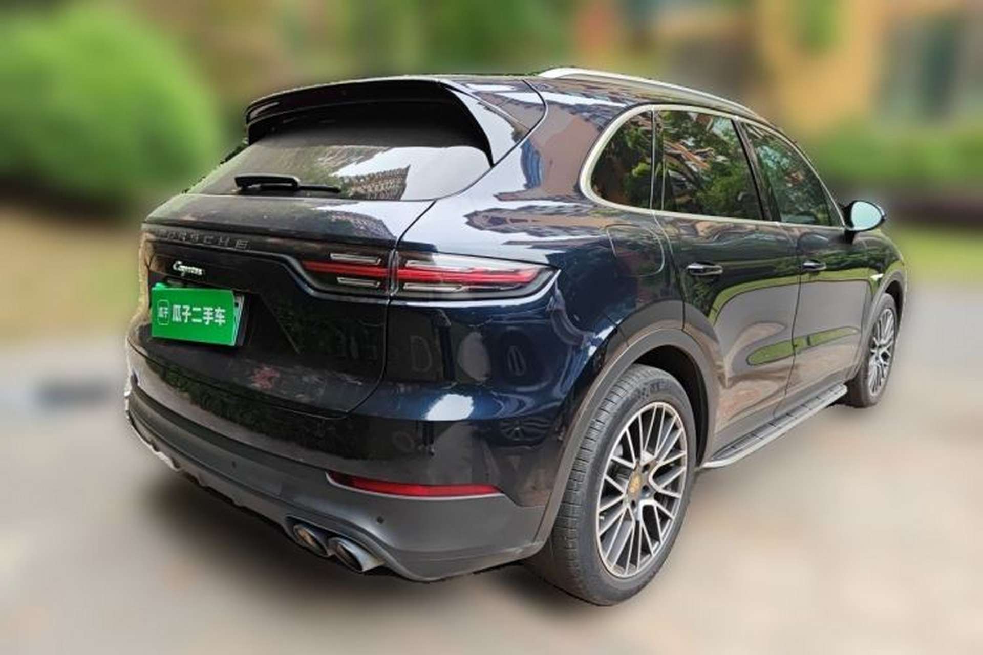 Used Porsche Cayenne E-Hybrid 2019 Cayenne E-Hybrid 2.0T Rear Right 45 Deg