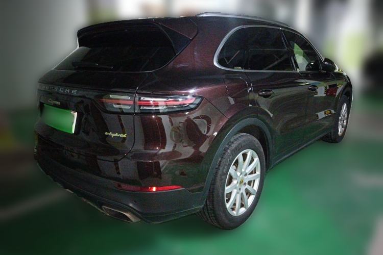 Used Porsche Cayenne E-Hybrid 2019 Cayenne E-Hybrid 2.0T Rear Right 45 Deg