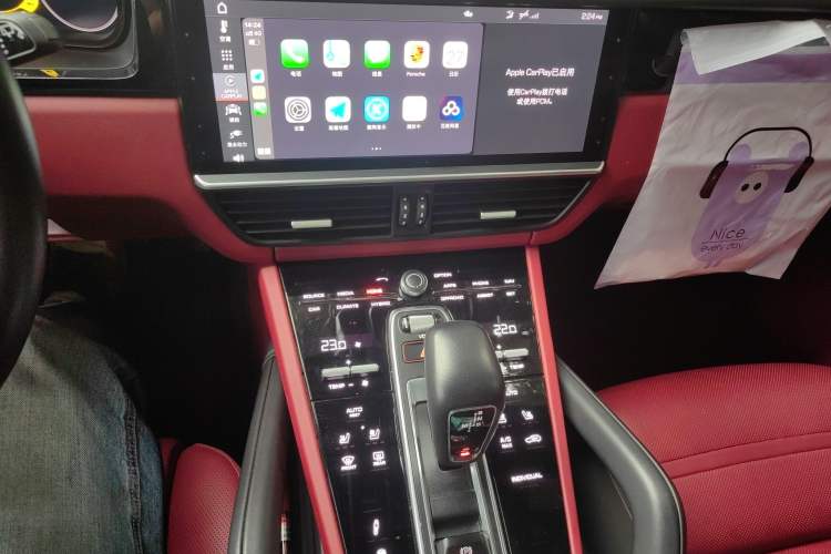 Used Porsche Cayenne E-Hybrid 2019 Cayenne E-Hybrid 2.0T Audio And AC Panel