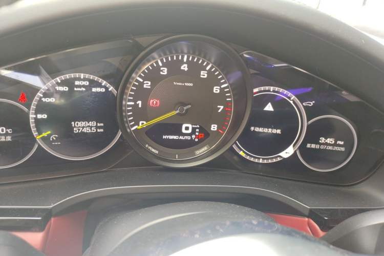 Used Porsche Cayenne E-Hybrid 2019 Cayenne E-Hybrid 2.0T Instrument Cluster
