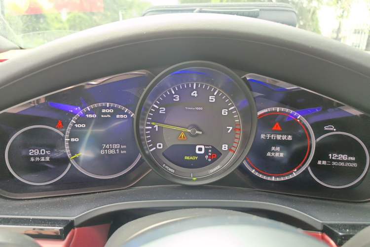 Used Porsche Cayenne E-Hybrid 2019 Cayenne E-Hybrid 2.0T Instrument Cluster