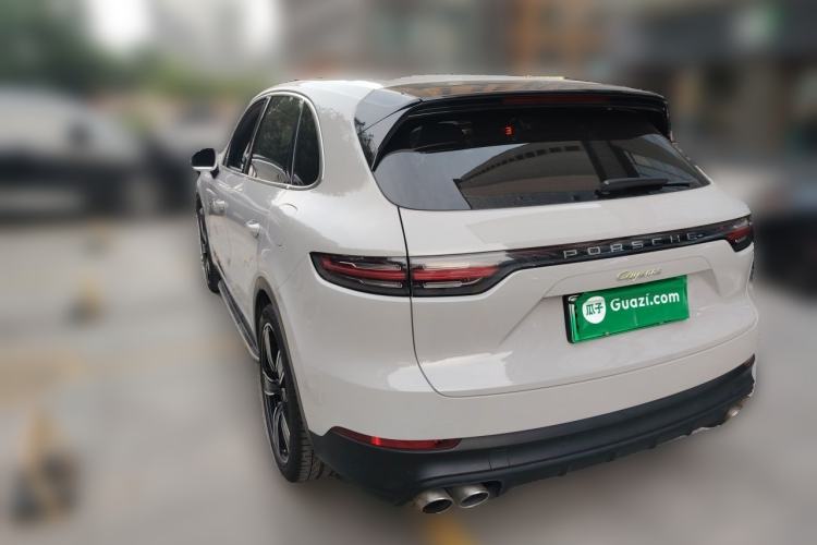 Used Porsche Cayenne E-Hybrid 2019 Cayenne E-Hybrid 2.0T Rear Left 45 Deg