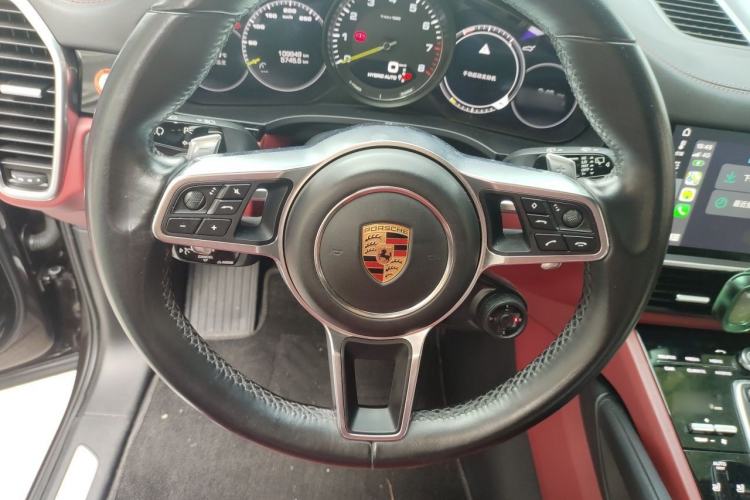 Used Porsche Cayenne E-Hybrid 2019 Cayenne E-Hybrid 2.0T Steering Wheel