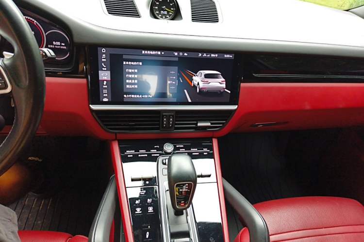 Used Porsche Cayenne E-Hybrid 2019 Cayenne E-Hybrid 2.0T Audio And AC Panel