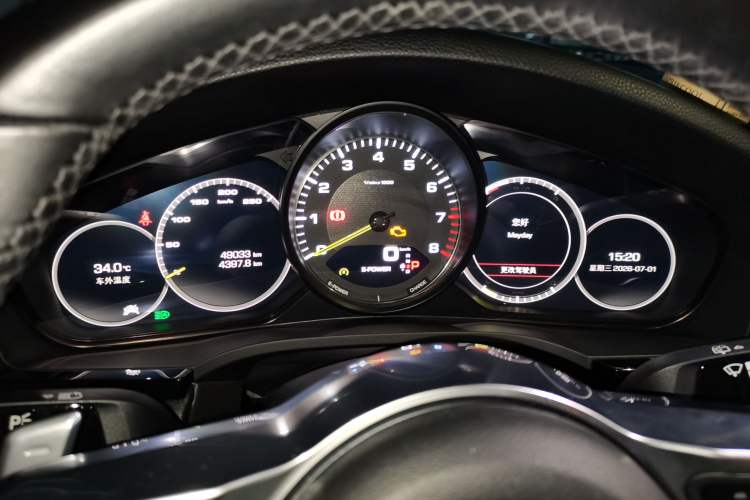 Used Porsche Cayenne E-Hybrid 2019 Cayenne E-Hybrid 2.0T Instrument Cluster