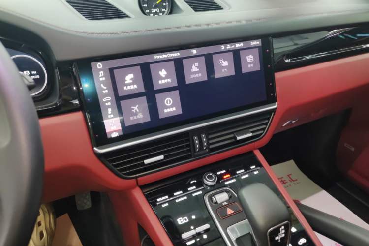 Used Porsche Cayenne E-Hybrid 2019 Cayenne E-Hybrid 2.0T Audio And AC Panel