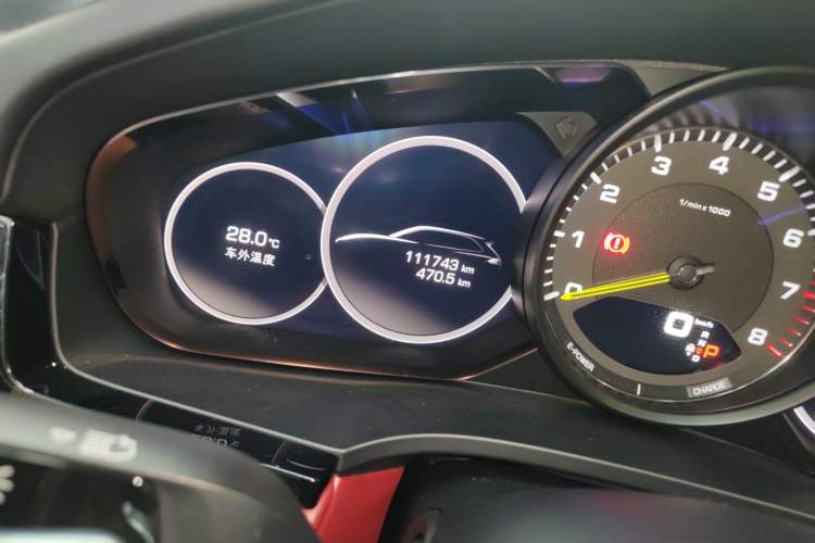 Used Porsche Cayenne E-Hybrid 2019 Cayenne E-Hybrid 2.0T Instrument Cluster