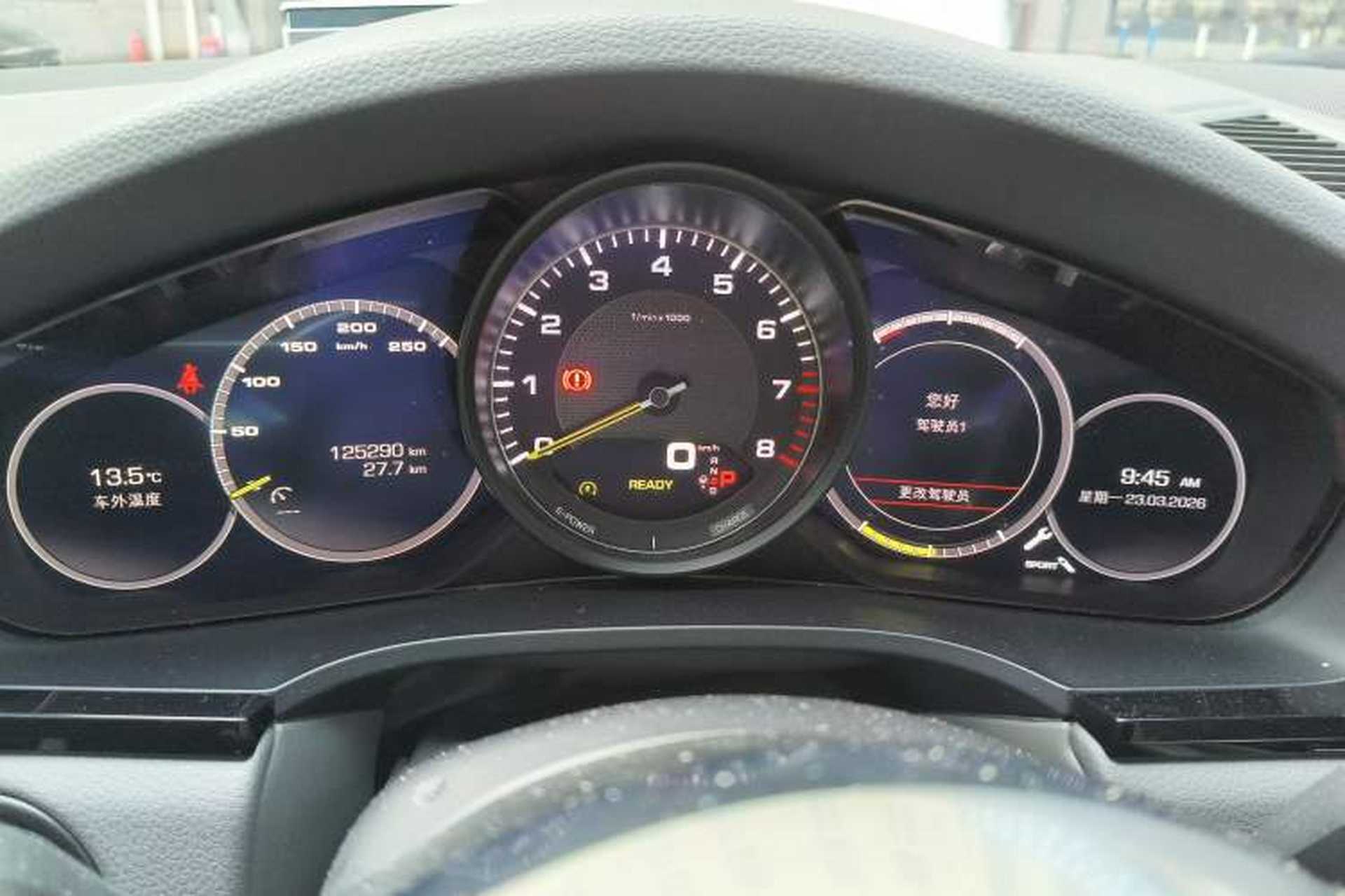 Used Porsche Cayenne E-Hybrid 2019 Cayenne E-Hybrid 2.0T Instrument Cluster