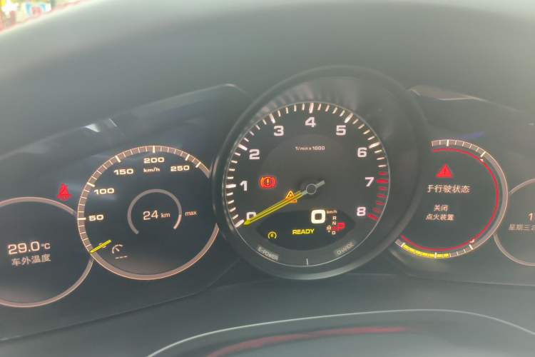 Used Porsche Cayenne E-Hybrid 2019 Cayenne E-Hybrid 2.0T Instrument Cluster