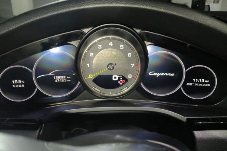 Used Porsche Cayenne E-Hybrid 2020 Cayenne E-Hybrid 2.0T Instrument Cluster