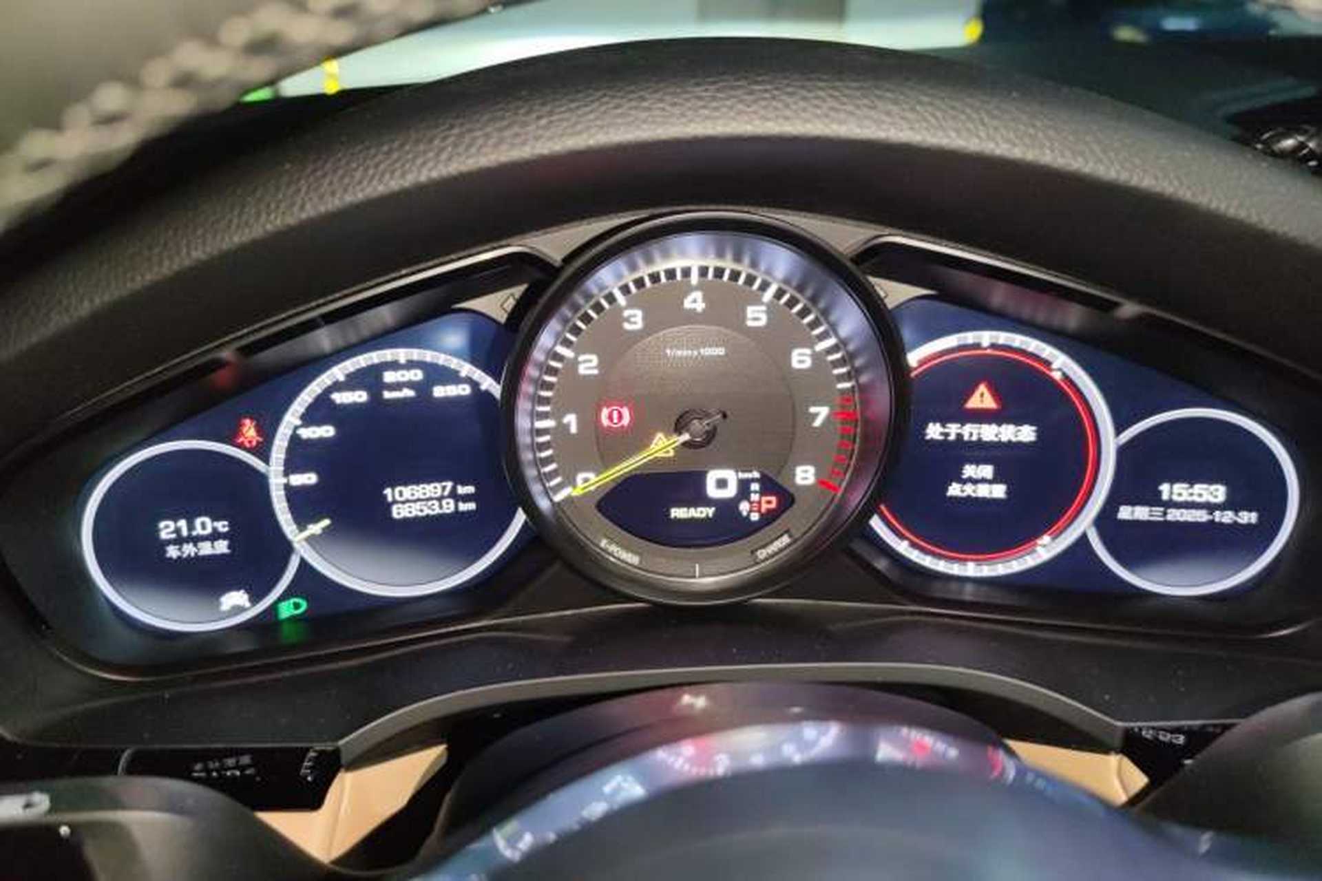 Used Porsche Cayenne E-Hybrid 2020 Cayenne E-Hybrid 2.0T Instrument Cluster