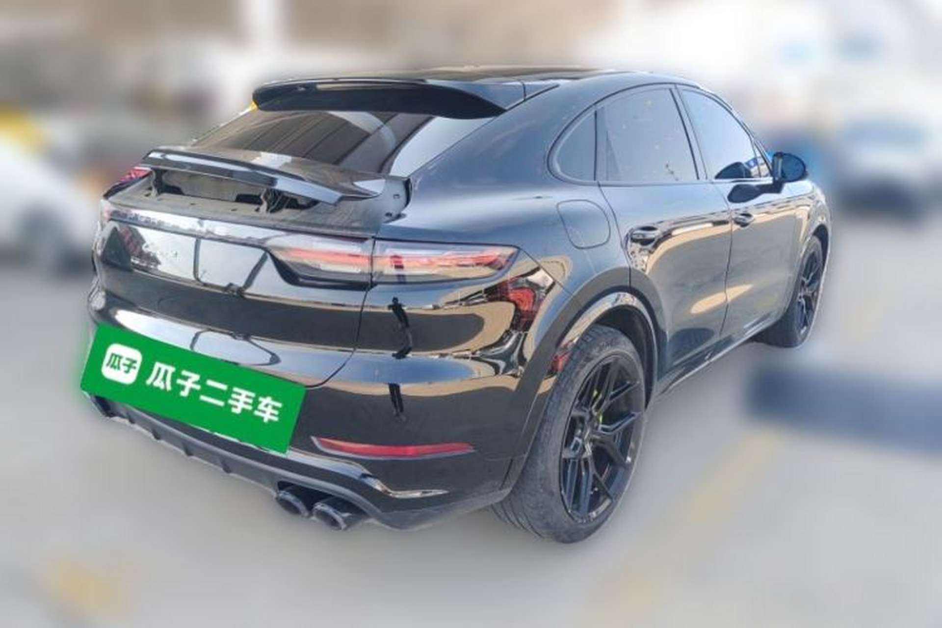 Used Porsche Cayenne E-Hybrid 2020 Cayenne E-Hybrid Coupé 2.0T Rear Right 45 Deg