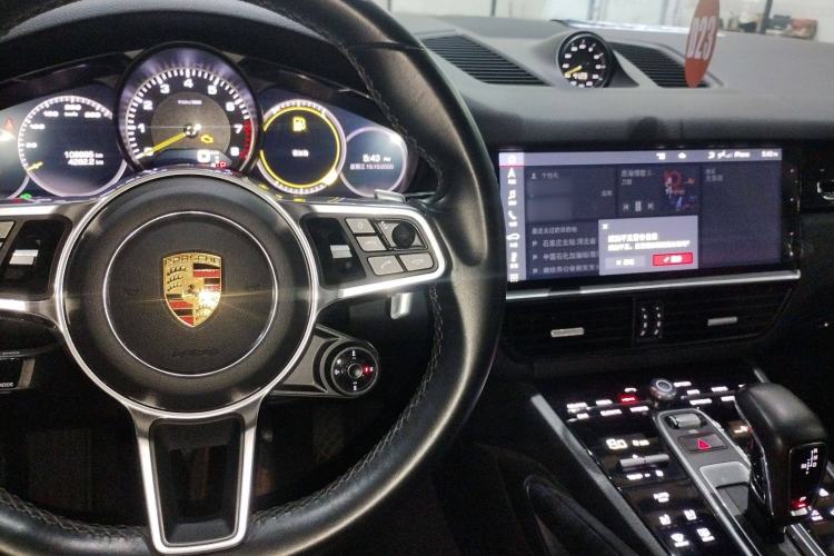 Used Porsche Cayenne E-Hybrid 2020 Cayenne E-Hybrid 2.0T Center Console