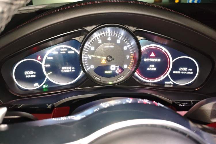 Used Porsche Cayenne E-Hybrid 2020 Cayenne E-Hybrid 2.0T Instrument Cluster
