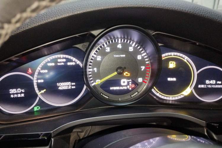 Used Porsche Cayenne E-Hybrid 2020 Cayenne E-Hybrid 2.0T Instrument Cluster