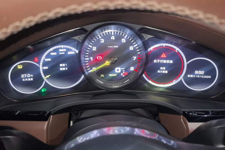 Used Porsche Cayenne E-Hybrid 2020 Cayenne E-Hybrid 2.0T Instrument Cluster