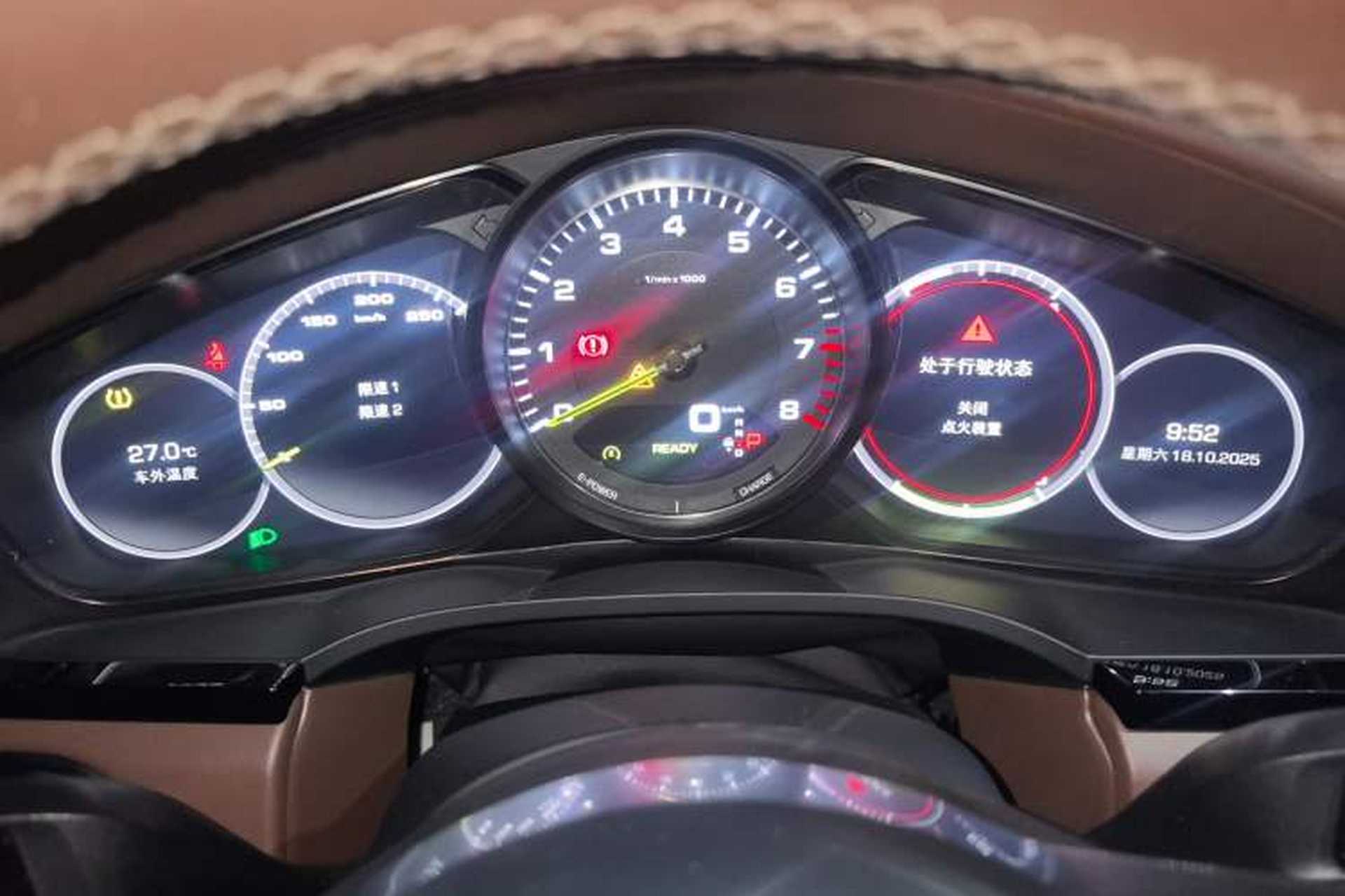 Used Porsche Cayenne E-Hybrid 2020 Cayenne E-Hybrid 2.0T Instrument Cluster