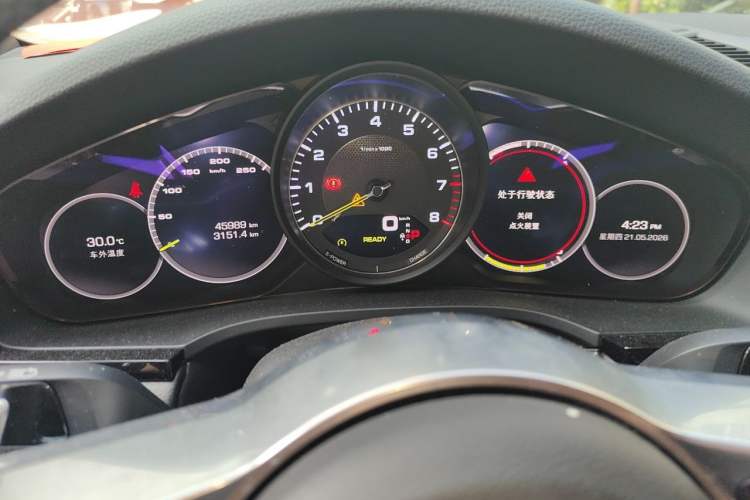Used Porsche Cayenne E-Hybrid 2020 Cayenne E-Hybrid 2.0T Instrument Cluster