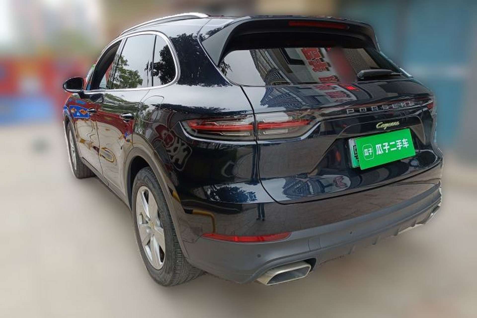 Used Porsche Cayenne E-Hybrid 2020 Cayenne E-Hybrid 2.0T Rear Left 45 Deg