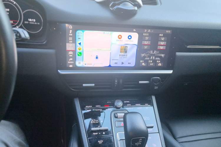 Used Porsche Cayenne E-Hybrid 2020 Cayenne E-Hybrid 2.0T Audio And AC Panel