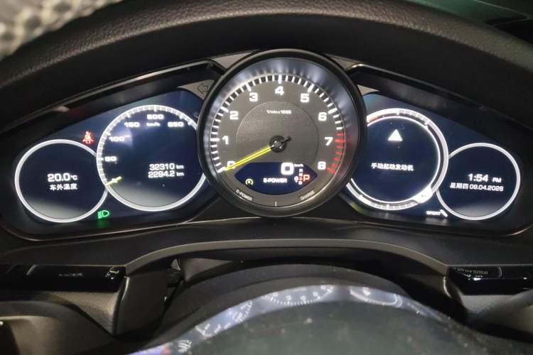 Used Porsche Cayenne E-Hybrid 2020 Cayenne E-Hybrid 2.0T Instrument Cluster