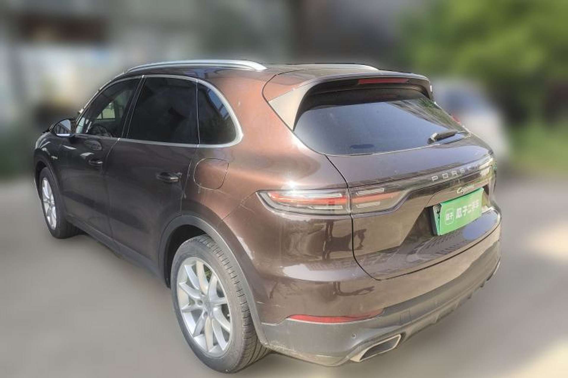 Used Porsche Cayenne E-Hybrid 2020 Cayenne E-Hybrid 2.0T Rear Left 45 Deg