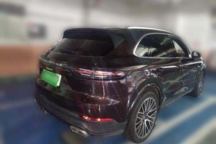 Used Porsche Cayenne E-Hybrid 2020 Cayenne E-Hybrid 2.0T Rear Right 45 Deg
