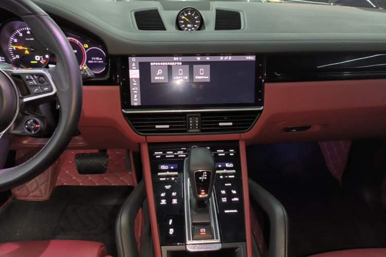 Used Porsche Cayenne E-Hybrid 2020 Cayenne E-Hybrid 2.0T Audio And AC Panel