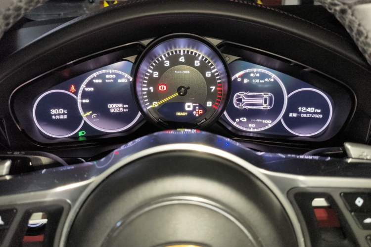 Used Porsche Cayenne E-Hybrid 2020 Cayenne E-Hybrid 2.0T Instrument Cluster