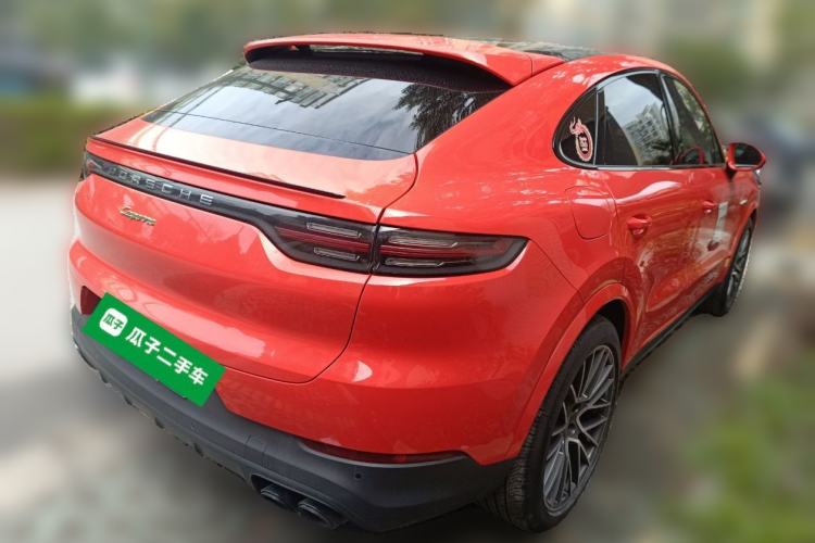 Used Porsche Cayenne E-Hybrid 2020 Cayenne E-Hybrid Coupé 2.0T Rear Right 45 Deg