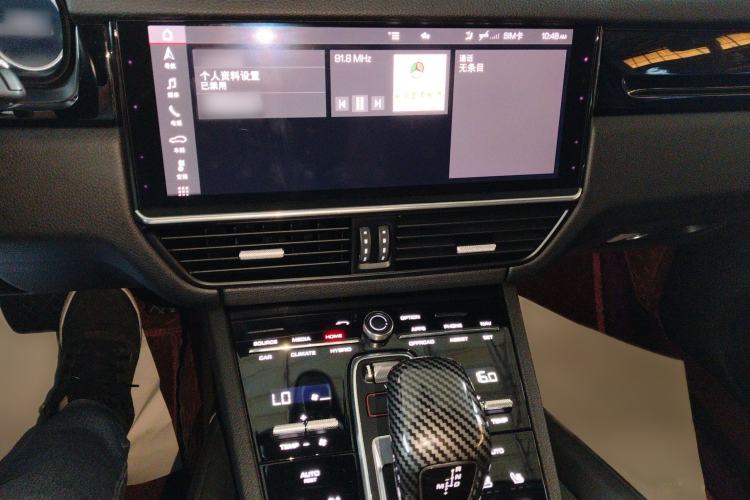 Used Porsche Cayenne E-Hybrid 2020 Cayenne E-Hybrid 2.0T Audio And AC Panel