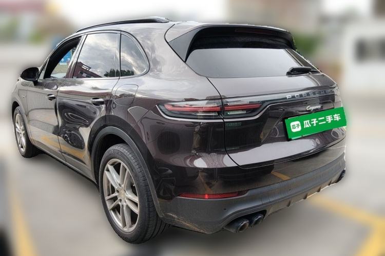 Used Porsche Cayenne E-Hybrid 2020 Cayenne E-Hybrid 2.0T Rear Left 45 Deg