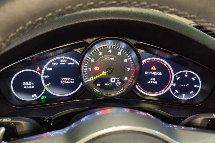 Used Porsche Cayenne E-Hybrid 2020 Cayenne E-Hybrid 2.0T Instrument Cluster