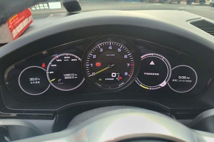 Used Porsche Cayenne E-Hybrid 2020 Cayenne E-Hybrid 2.0T Instrument Cluster