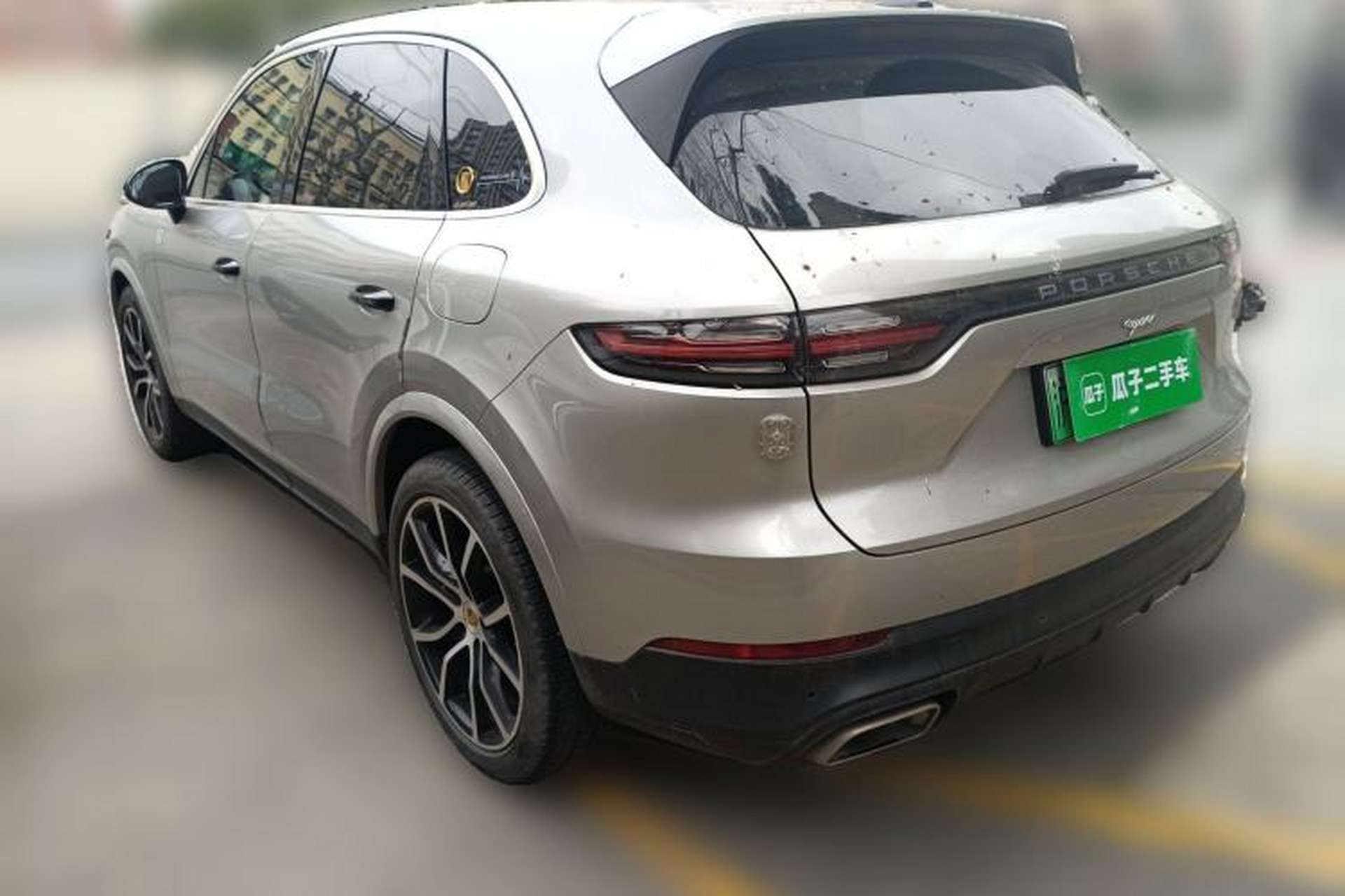 Used Porsche Cayenne E-Hybrid 2020 Cayenne E-Hybrid 2.0T Rear Left 45 Deg
