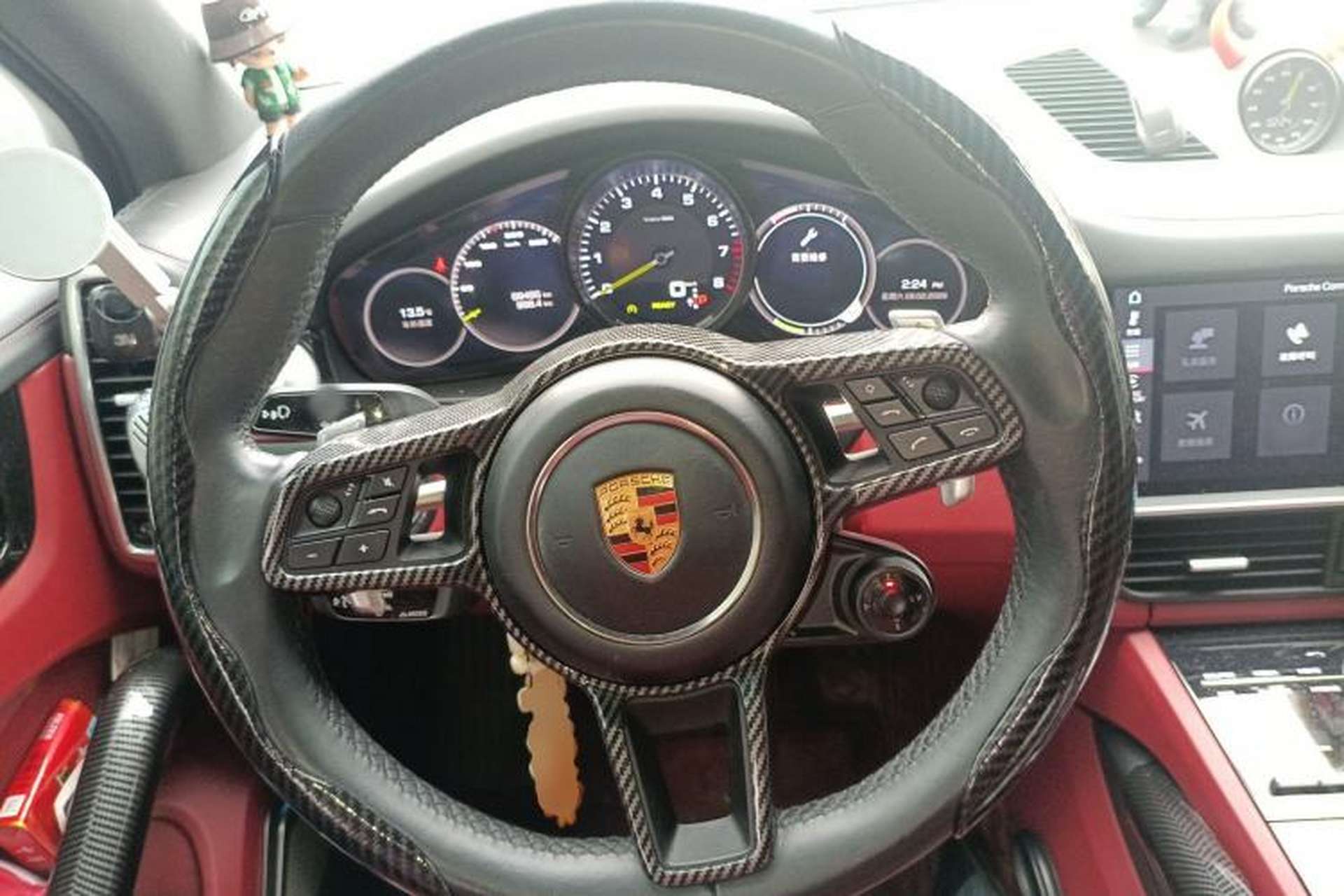 Used Porsche Cayenne E-Hybrid 2020 Cayenne E-Hybrid 2.0T Steering Wheel
