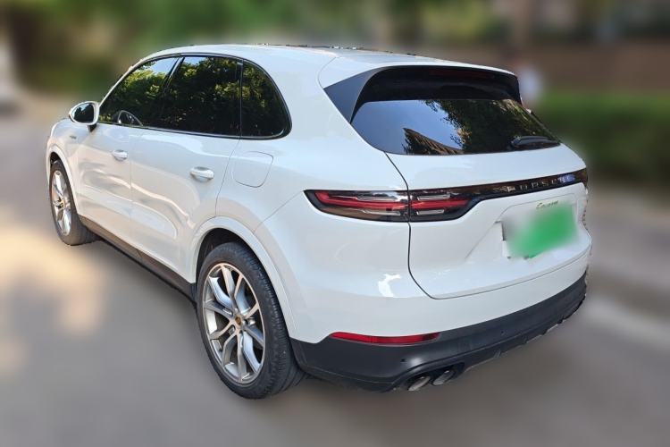 Used Porsche Cayenne E-Hybrid 2020 Cayenne E-Hybrid 2.0T Rear Left 45 Deg