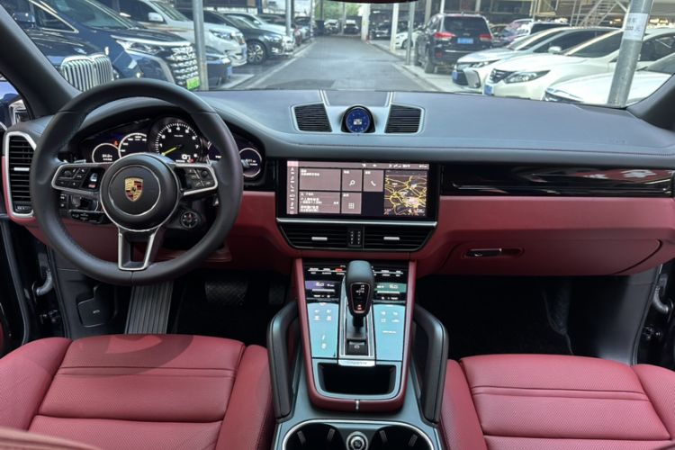 Used Porsche Cayenne E-Hybrid 2021 Cayenne E-Hybrid 2.0T Audio And AC Panel