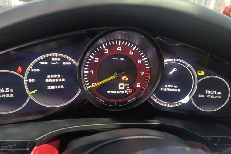 Used Porsche Cayenne E-Hybrid 2021 Cayenne E-Hybrid 2.0T Instrument Cluster