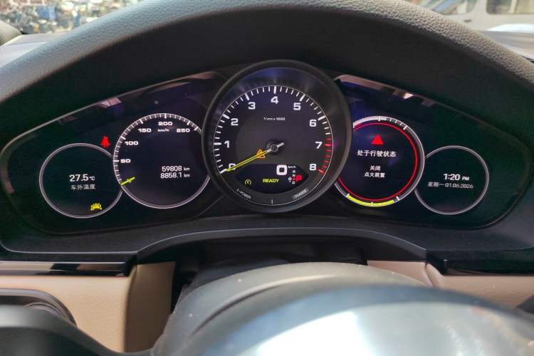 Used Porsche Cayenne E-Hybrid 2021 Cayenne E-Hybrid 2.0T Instrument Cluster