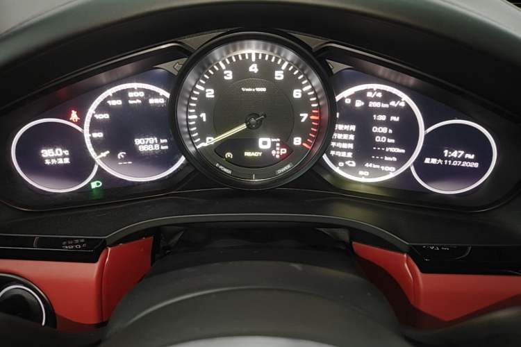 Used Porsche Cayenne E-Hybrid 2021 Cayenne E-Hybrid 2.0T Instrument Cluster