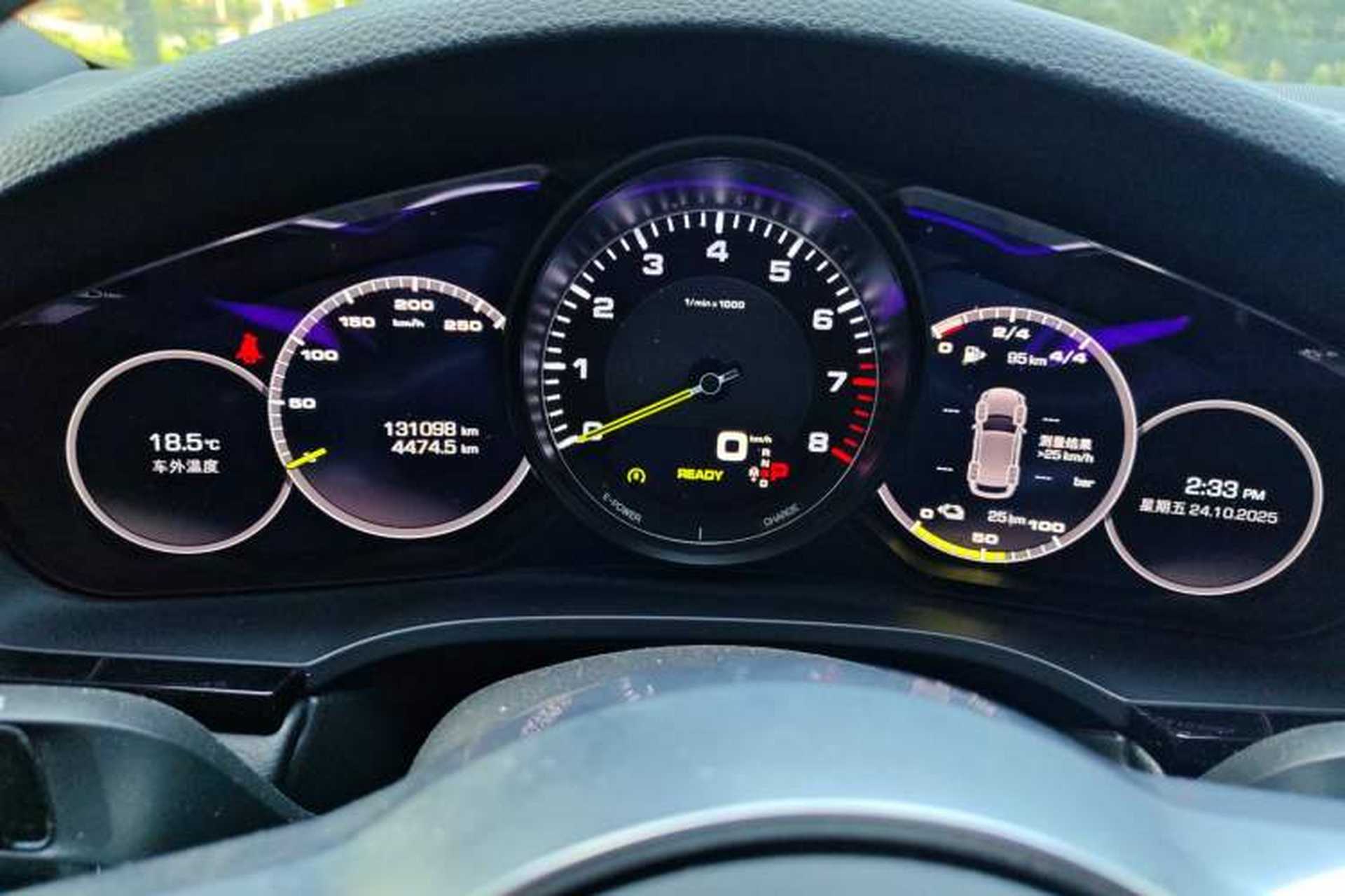 Used Porsche Cayenne E-Hybrid 2021 Cayenne E-Hybrid 2.0T Instrument Cluster