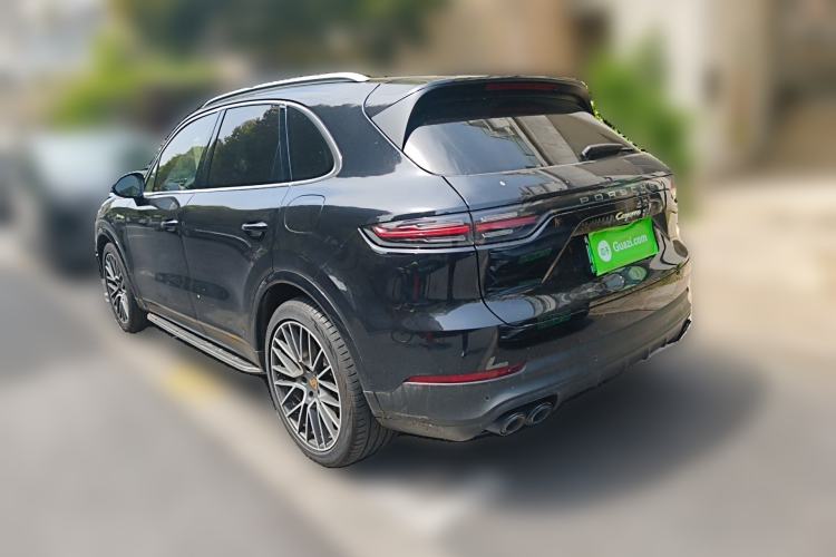 Used Porsche Cayenne E-Hybrid 2021 Cayenne E-Hybrid 2.0T Rear Left 45 Deg