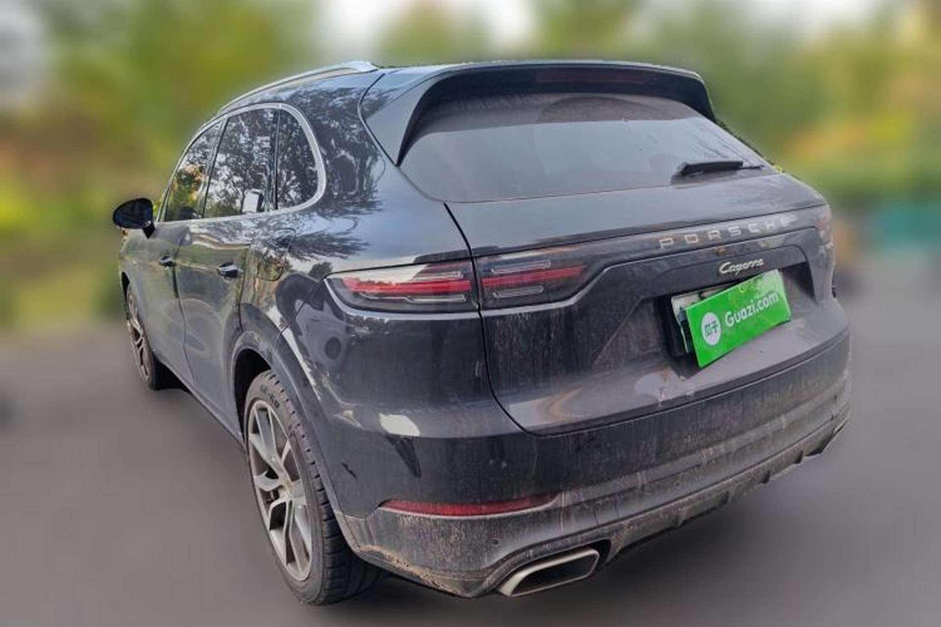 Used Porsche Cayenne E-Hybrid 2021 Cayenne E-Hybrid 2.0T Rear Left 45 Deg