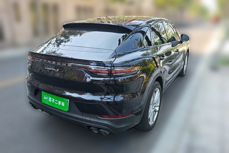 Used Porsche Cayenne E-Hybrid 2021 Cayenne E-Hybrid Coupé 2.0T Rear Right 45 Deg